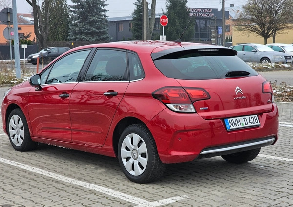 Citroen C4 cena 27900 przebieg: 232745, rok produkcji 2015 z Przecław małe 466